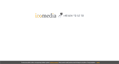 Desktop Screenshot of icomedia.pl